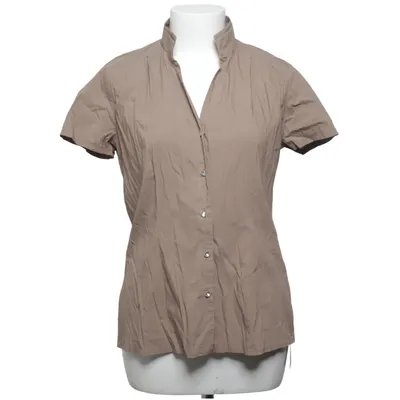 Chemise à manches courtes (Marron) de Sarah Kern Coton, Élasthane, Polyamide