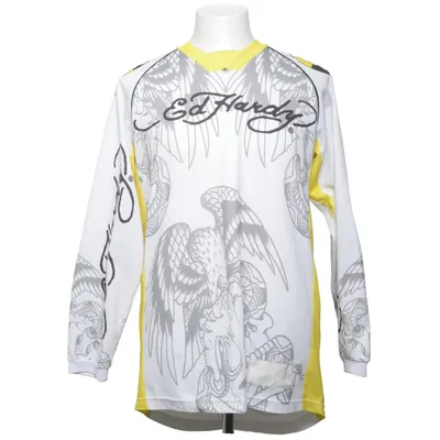T-shirt (Weiß, Gelb, Schwarz) von Ed Hardy