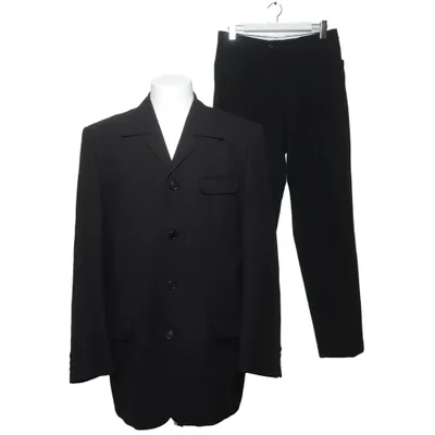 Suit (Black) from Emilio Elastane, Polyester, Viscose, Wool