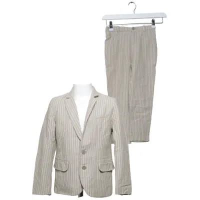 Jakkesæt (Beige, Flerfarvet) fra H&M Bomuld, Polyester