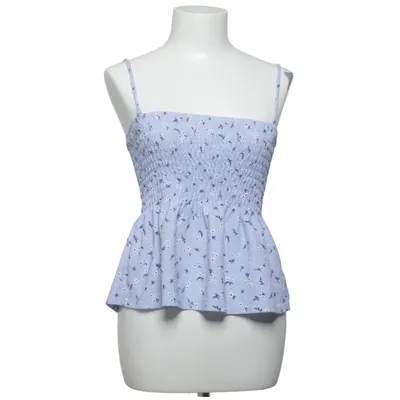 Linne (Blå, Vit) från Gina Tricot Elastan, Polyester