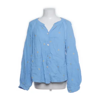 Blouse (Blue, Multicolored) from J&L Paris Cotton