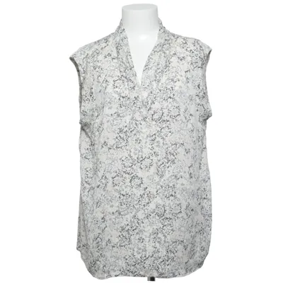 Top (Gray, White, Black) from Rosemunde Elastane, Silk