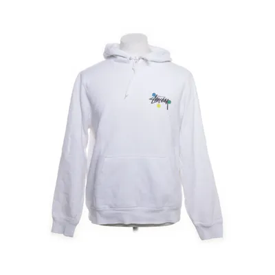 Huvtröja (Vit) från Stüssy Bomull, Polyester