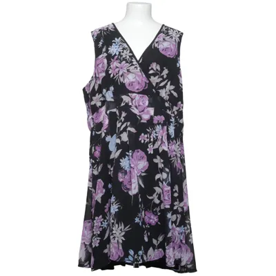 Dress (Black, Purple, Multicolored) from So Fabulous! Polyester