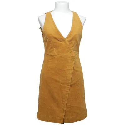 Robe salopette (Jaune) de Review Coton, Élasthane