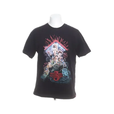 T-shirt (Black) from Stranger Things x Pull & Bear Cotton