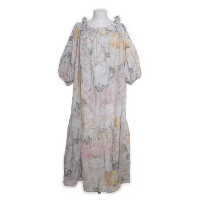 Maxi dress (White, Multicolored) from H&M Cotton