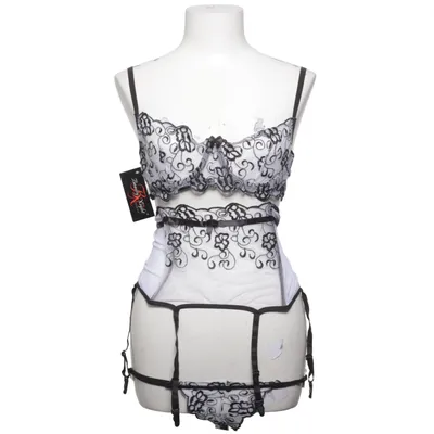 Unterwäscheset (Schwarz, Weiß) von Beauty Night Fashion Elasthan, Polyester