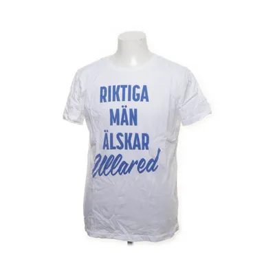 T-shirt (Vit, Blå) från Gekas Ullared Bomull