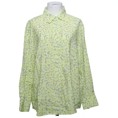 Bluse (Gul, Grå) fra More Modal, Polyester