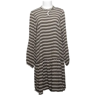 Klänning (Brun, Vit, Flerfärgad) från More & More Viskos