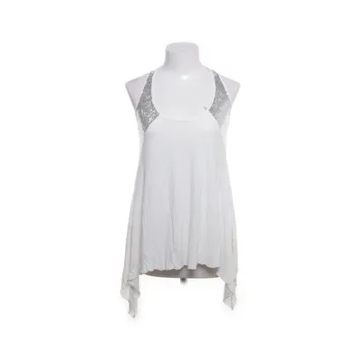 Topp (Vit, Silverfärgad) från Oasis Polyester, Viskos