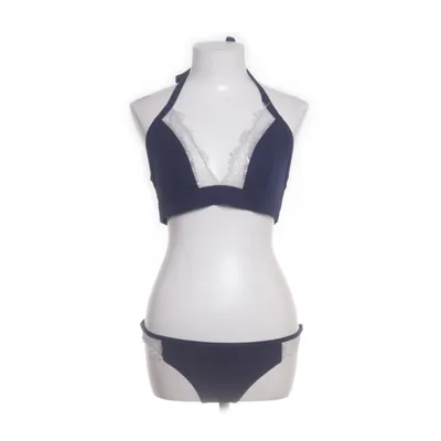 Bikini (Bleu, Blanc) de Wolf & Whistle Élasthane, Polyester