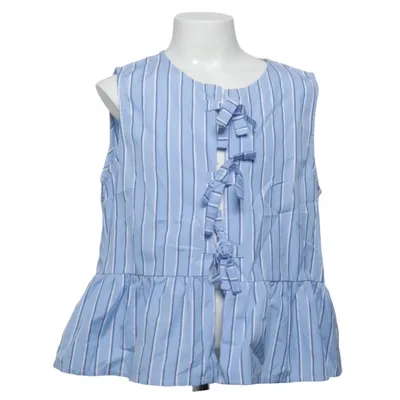 Top (Blauw, Wit) van The New Society