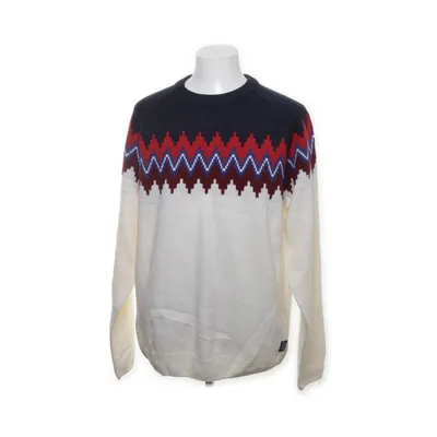 Tröja (Vit, Blå, Röd) från Angelo Litrico Akryl, Ull