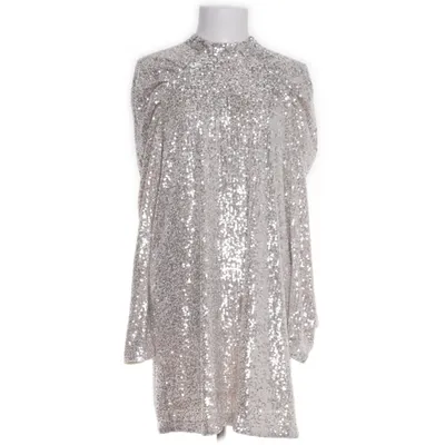 Cocktailkjole (Sølv, Beige) fra H&M Polyester, Elastan