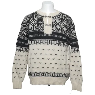 Lusekofte (Beige, Black) from CBC Wool