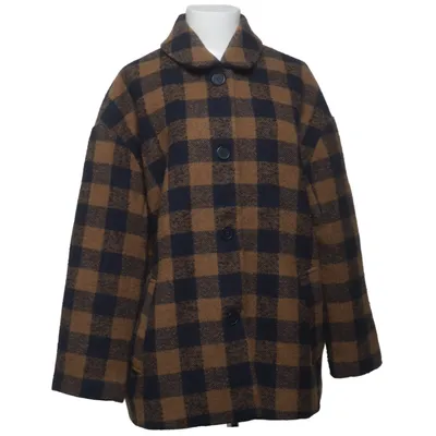 Overshirt (Blue, Brown) from Seasalt Cornwall Wool