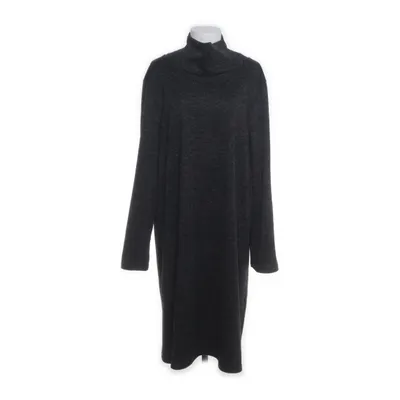 Turtleneck dress (Gray, Black) from Rita Ross Polyester, Wool