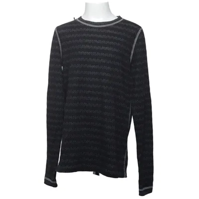 Pull-over (Noir, Gris) de Ulvang Laine de mouton, Polyamide, Polyester