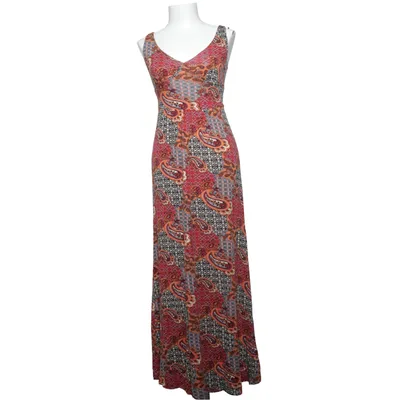 Robe longue (Rouge, Multicolore) de Vivien Caron Viscose