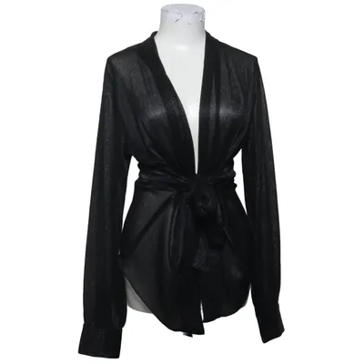 Cardigan cache-cœur (Noir) de Karmamia Polyester
