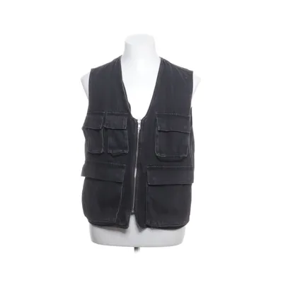 Spijker gilet (Zwart) van ASOS Katoen