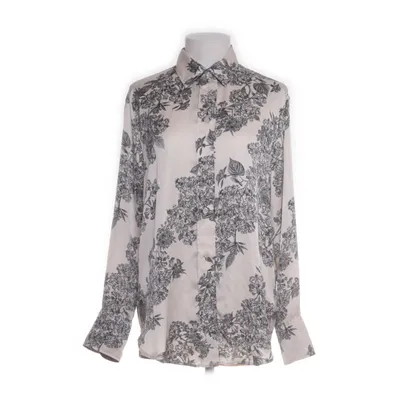 Blus (Beige, Svart) från H&M Modern Classic Polyester
