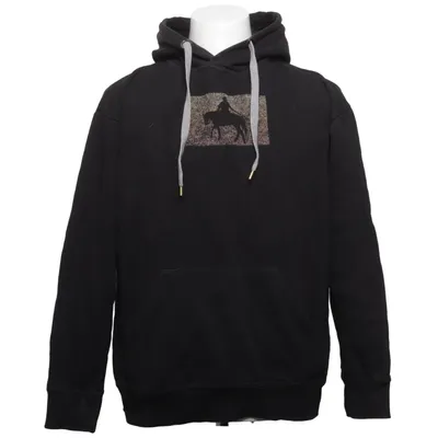 Hoodie (Black) from Premium Cotton, Polyester