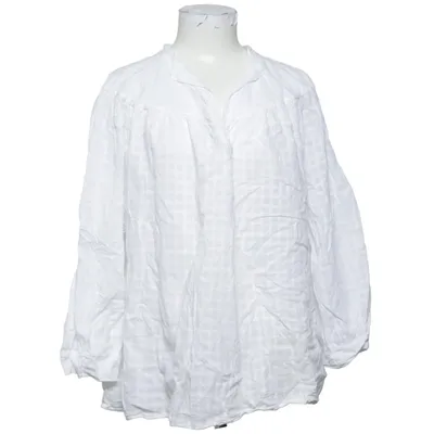 Blouse (White) from Black Colour Cotton