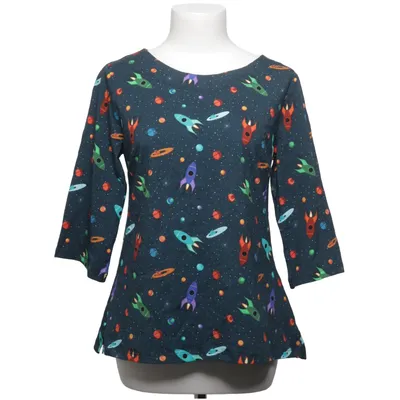 T-shirt à manches longues (Noir, Multicolore) de Cissi och Selma Élasthane, Coton biologique