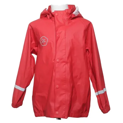 Veste imperméable (Rouge) de Color Kids Polyester, Polyuréthane