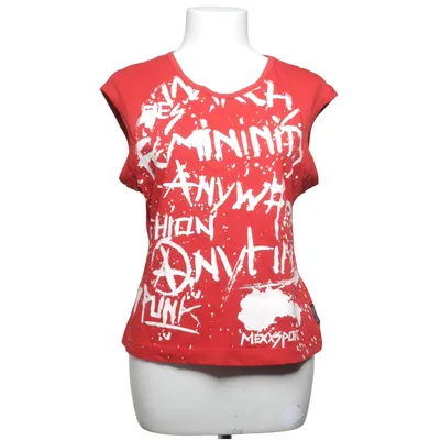 Haut (Rouge, Blanc) de Mexx Sport Coton, Polyester
