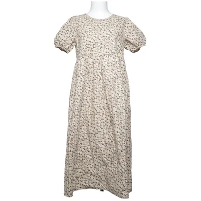 Maxi jurk (Beige, Meerkleurig) van Vero Moda Organisch katoen