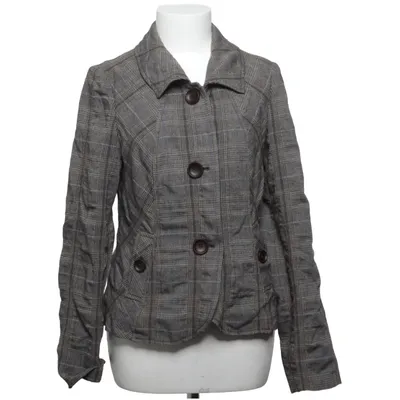 Blazer (Brown) from Biba Acetate, Elastane, Polyester, Viscose, Wool