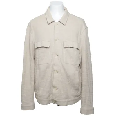 Overshirt (Beige) from Zara Cotton, Polyester