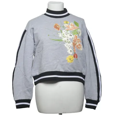 Sweatshirt (Grå, Sort, Flerfarvet) fra Gestuz Bomuld, Polyester