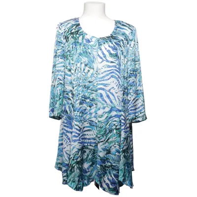Klänning (Blå, Grön, Vit) från Modelia Polyester