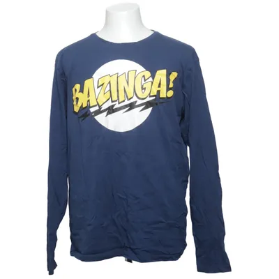 Lange mouwen shirt (Blauw) van The Big Bang Theory Katoen