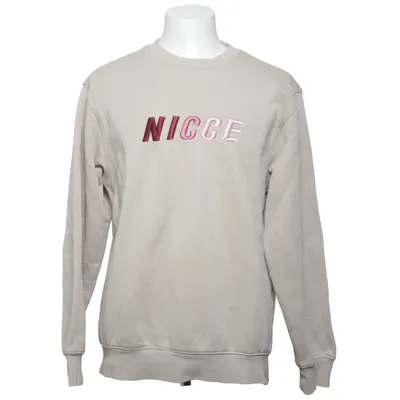 Sweatshirt (Beige) de Nicce Coton, Polyester recyclé