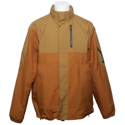 Outdoor jacket (Nike SB, Oski, Oskar Rozenberg, Oskar Rozenberg Hallberg, Nike Skateboarding, allvädersjacka, skatejacka, skateboard jacket, streetwear, Orange Label, brun jacka, orange jacka, burnt sienna, muted bronze, storlek XL, herrjacka, unisex jacka, vindjacka, lätt jacka, funktionsjacka, skatemode, urban, limited edition, reversible jacket, Nike SB jacket.) from Nike SB