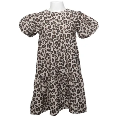 Kjole (Beige, Sort) fra Cool Club by SMYK Bomuld, Polyamid, Viscose