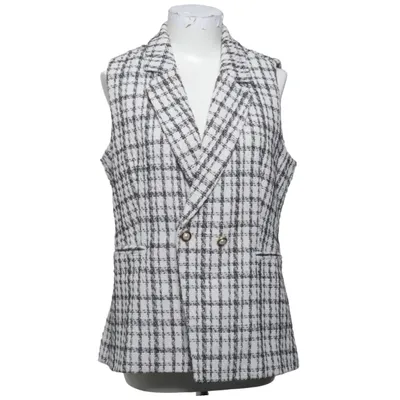 Vest (White, Black) from Nanette Lepore Acrylic, Polyester, Viscose