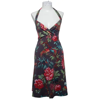 Halternek jurk (Lila, Meerkleurig) van King Louie Elastaan, Polyester