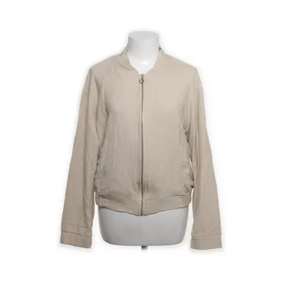 Bomber jacket (Beige) from Jan n June Organic cotton, Elastane