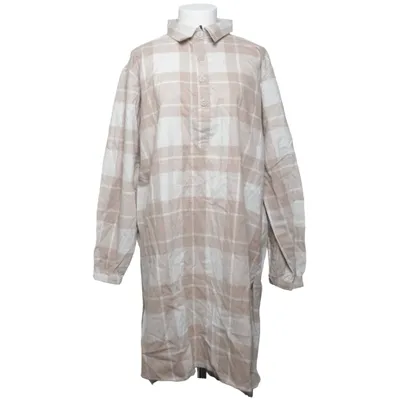 Robe chemise (Beige, Blanc) de Kid Coton