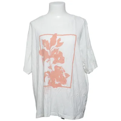T-shirt (Hvid, Flerfarvet) fra Jonas Nielsen Bomuld, Modal