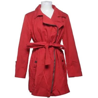 Trenchcoat (Rood) van Emoi Katoen, Polyamide, Polyester