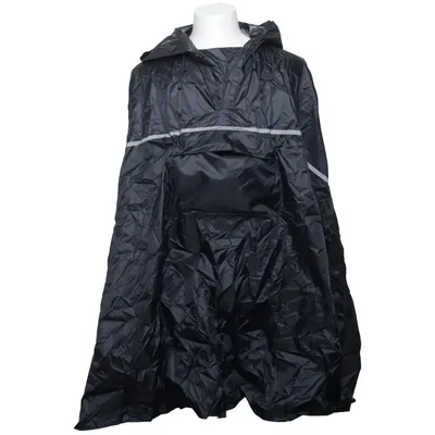 Rain poncho (Black) from Seasons Recycled polyester